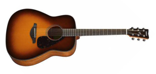 Yamaha FG800 BS FG Series Dreadnought 6-String RH Acoustic Guitar in Brown Sunburst