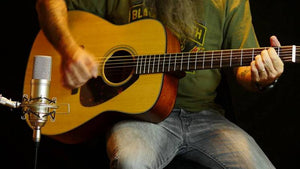 Yamaha FG800M FG Series Dreadnought 6-String RH Acoustic Guitar-Natural Matte