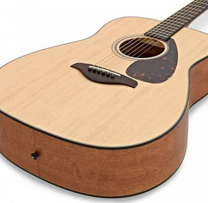 Yamaha FG800M FG Series Dreadnought 6-String RH Acoustic Guitar-Natural Matte