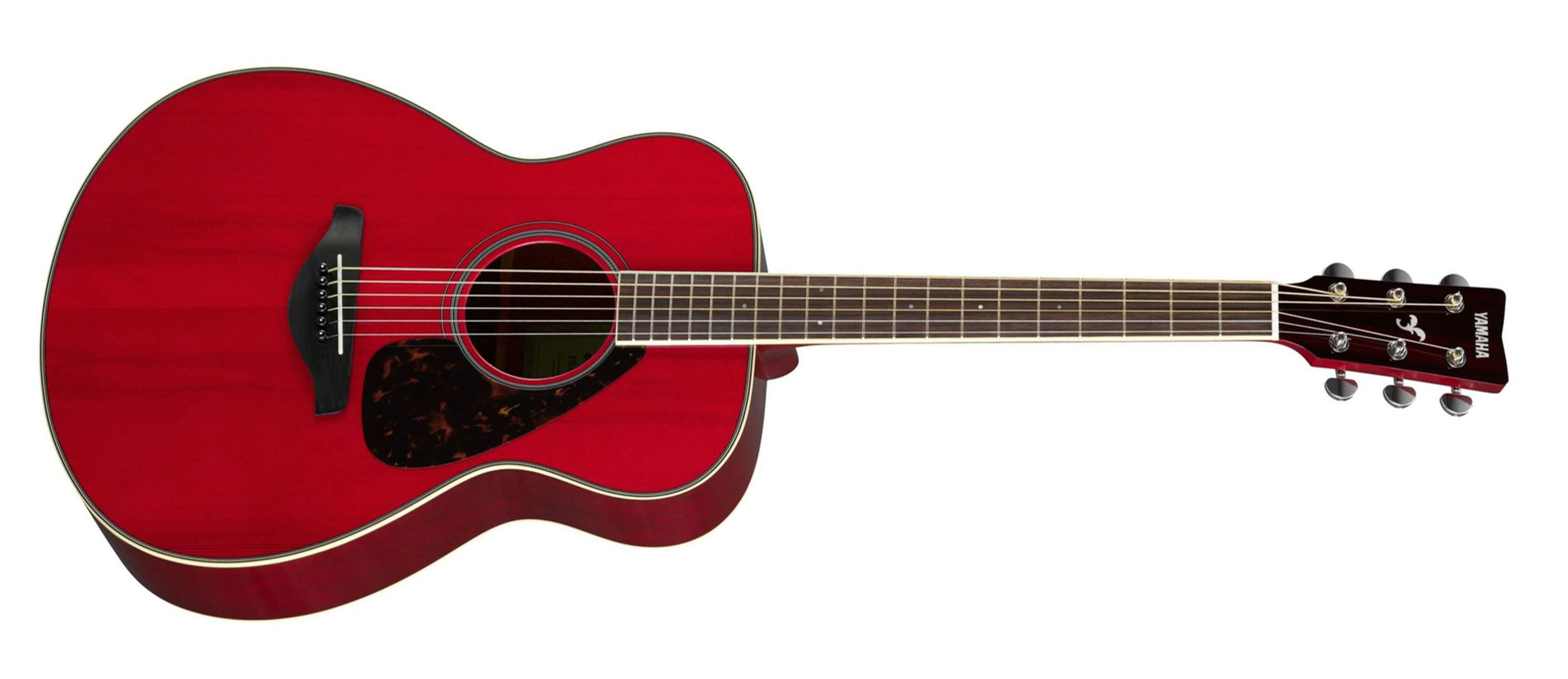 Yamaha FS820 RR FS Series Concert 6-String RH Acoustic Guitar Ruby Red