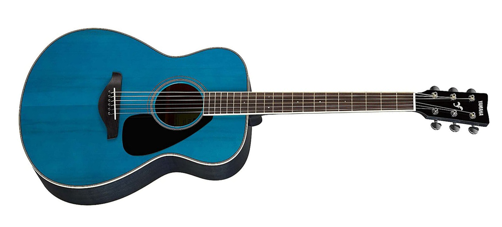 Yamaha FS820 TQ FS Series Concert 6-String RH Acoustic Guitar Turquoise