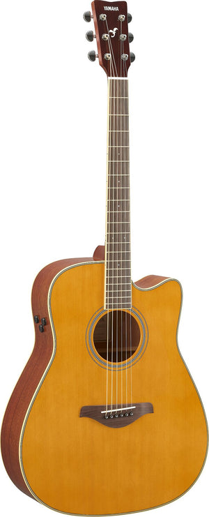 Yamaha FGCTA VT Tradition Western TransAcoustic 6-String RH Acoustic Electric Guitar in Vintage Tint