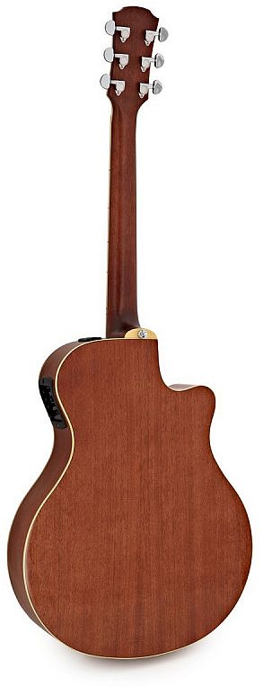 Yamaha APX700IIL NT Thin-Line 6-String LH Acoustic Electric Guitar-Natural