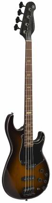 Yamaha BB734A DCS 4-String RH Electric Bass Guitar with Gig Bag-Dark Coffee Sunburst