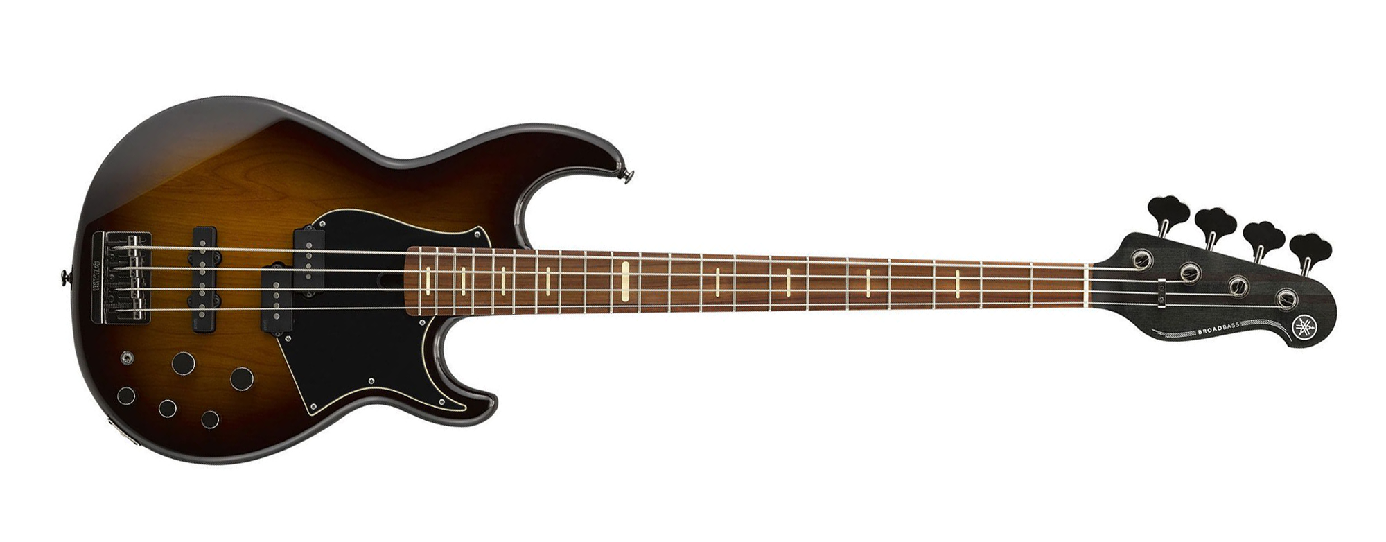 Yamaha BB734A DCS 4-String RH Electric Bass Guitar with Gig Bag-Dark Coffee Sunburst