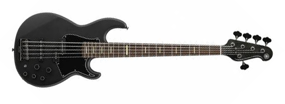 Yamaha BB735A MTB 5-String RH Electric Bass with Gig Bag in Matte Translucent Black