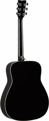 Yamaha FGTA BL TransAcoustic Dreadnought 6-String RH Acoustic Electric Guitar with Effects in Black