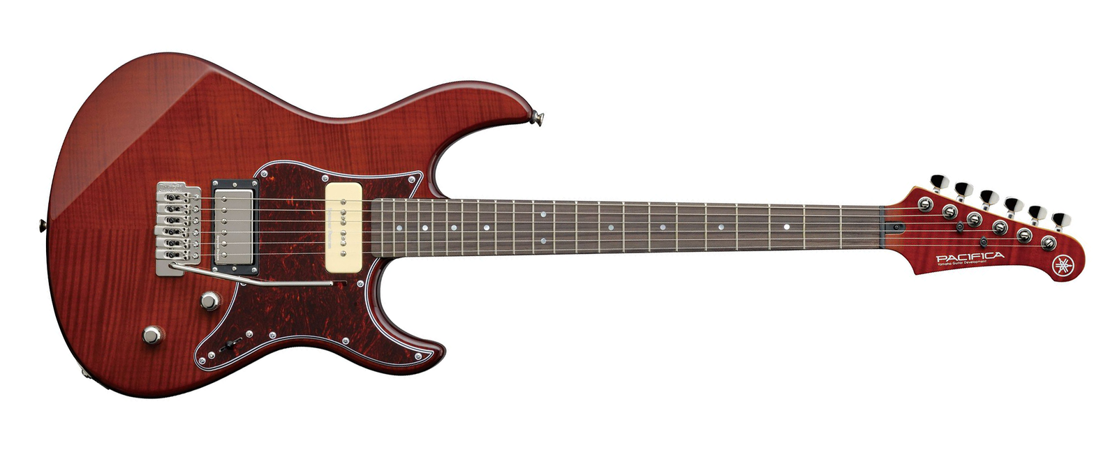 Yamaha PAC611VFM RTB Pacifica 6-String RH Electric Guitar-Root Beer