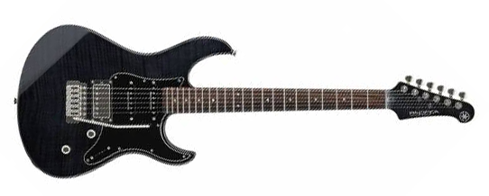 Yamaha PAC612VIIFM TBL Pacifica 6-String RH Electric Guitar Translucent Black
