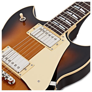 Yamaha SG1820 BS SG Series 6-String RH Electric Guitar with Case Brown Sunburst
