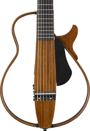 Yamaha SLG200NW NT Silent Nylon 6-String RH Classical Guitar with Gig Bag Natural