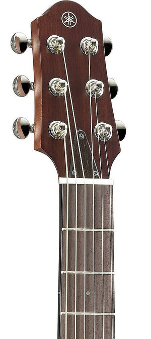 Yamaha SLG200S CRB Silent Steel 6-String RH Acoustic Electric Guitar with Gig Bag Crimson Red Burst