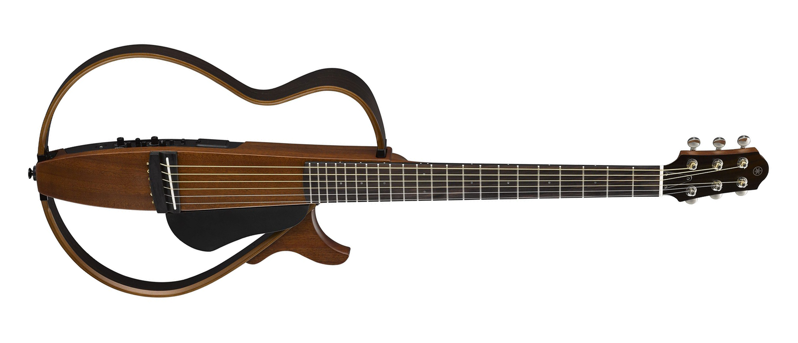 Yamaha SLG200S NT Silent Steel 6-String RH Acoustic Electric Guitar with Gig Bag-Natural