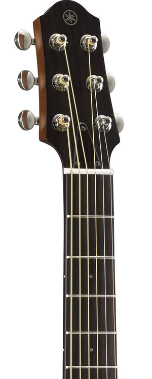 Yamaha SLG200S TBS Silent Steel 6-String RH Acoustic Electric Guitar with Gig Bag-Tobacco Brown Sunburst