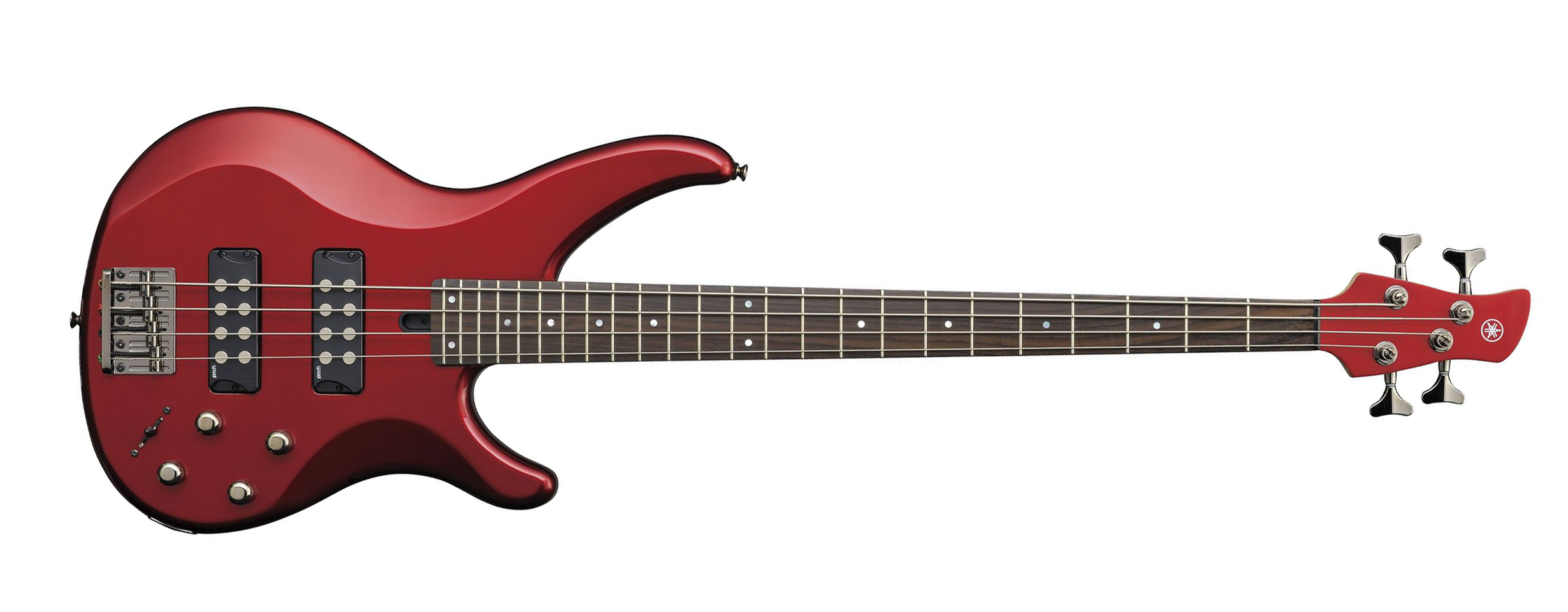 Yamaha TRBX304 CAR 300 Series 4-String RH Electric Bass-Candy Apple Re