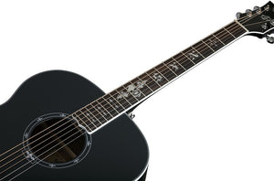 Schecter 3703-SHC 6 String RH Synyster Gates Signature Electric Acoustic Guitar SYN J Gloss Black