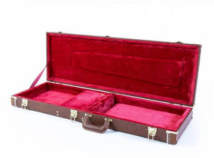 Yamaha GCEGX Deluxe Rectangular Hard Case for Electric Guitars in Brown