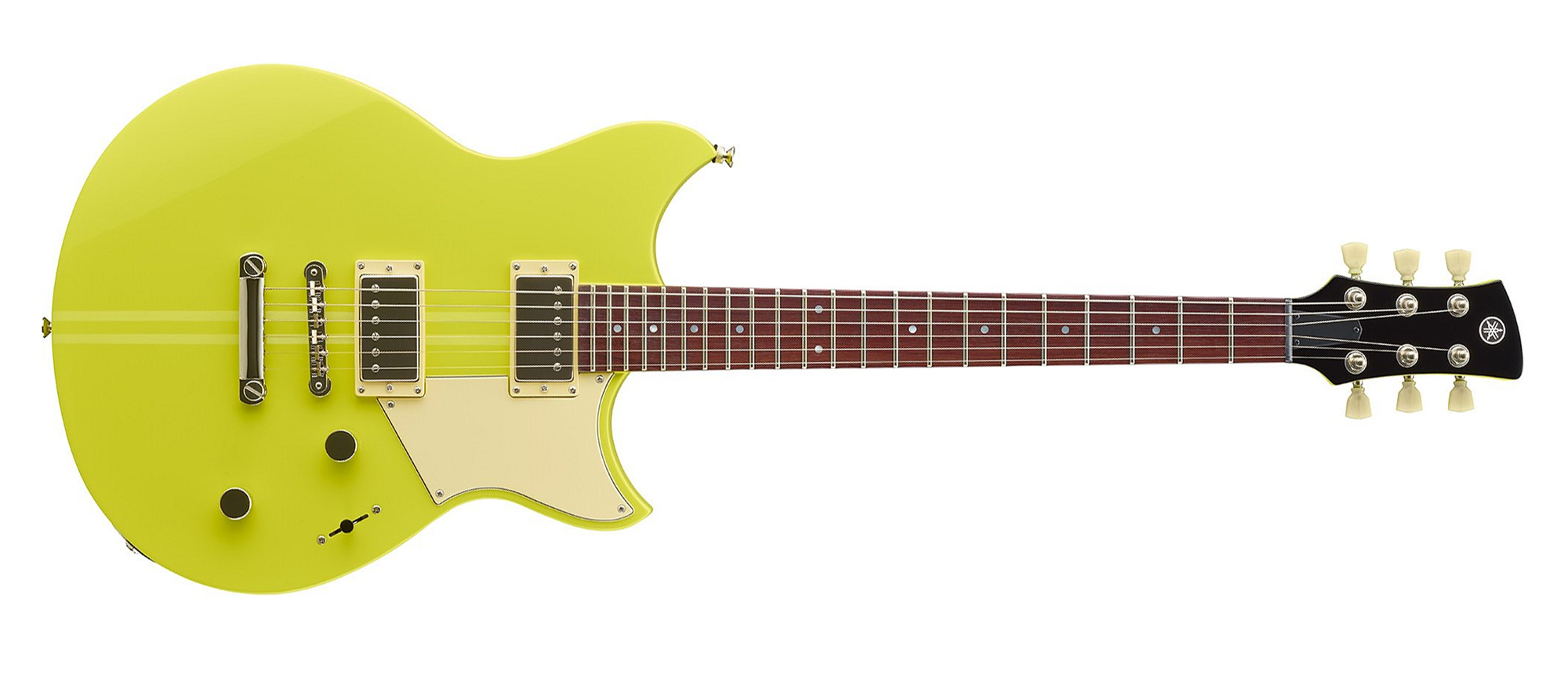 Yamaha RSE20 NY 6-String RH Revstar Element Electric Guitar – Neon Yellow
