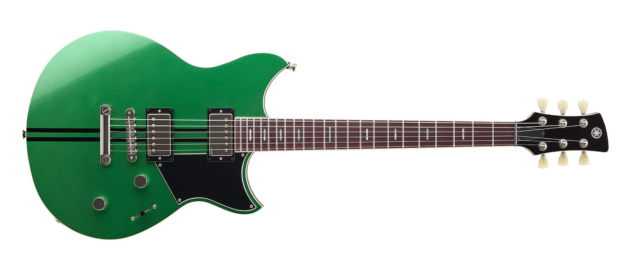 Yamaha RSS20 FGR 6-String RH Revstar Electric Guitar in Flash Green w Gig Bag