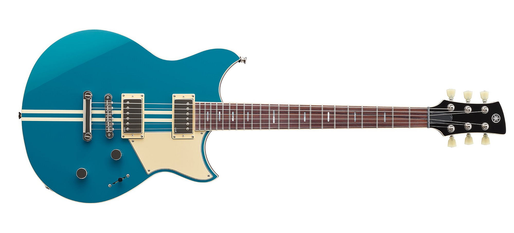 Yamaha RSS20 SWB 6-String RH Revstar Electric Guitar in Swift Blue w Gig Bag