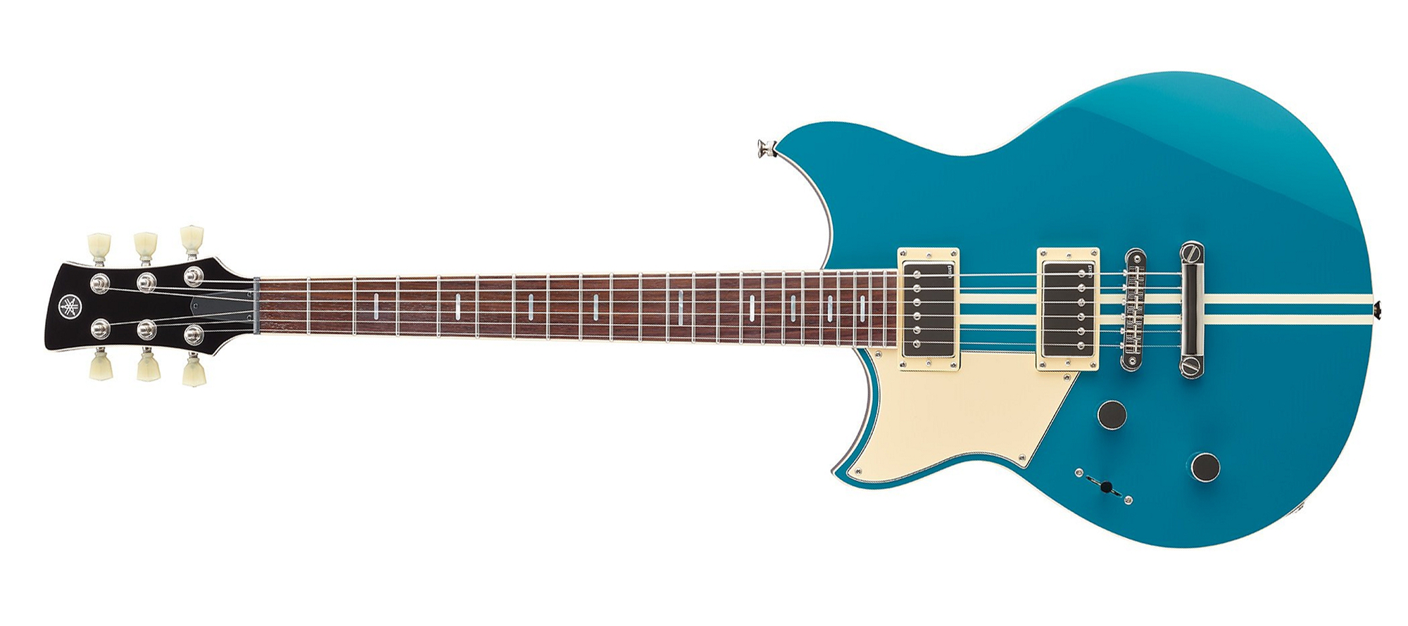 Yamaha RSS20L SWB 6-String LH Revstar Electric Guitar Swift Blue w Deluxe Gig Bag