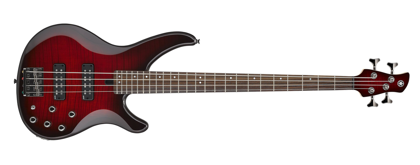 Yamaha TRBX604FM DRB 600 Series 4-String RH Electric Bass- Dark Red Burst