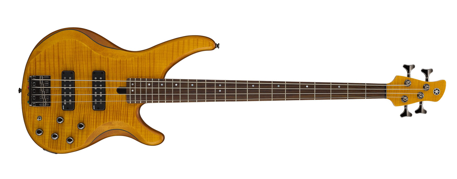 Yamaha TRBX604FM MAM 600 Series 4-String RH Electric Bass-Matte Amber
