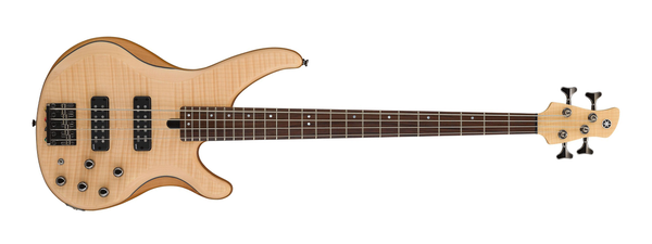 Yamaha TRBX604FM NS 600 Series 4-String RH Electric Bass-Natural