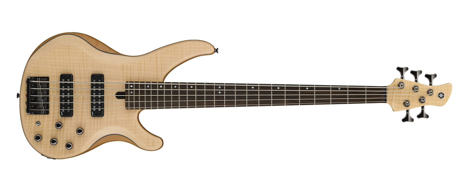 Yamaha TRBX605FM NS 600 Series 5-String RH Electric Bass-Natural Satin