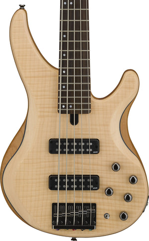 Yamaha TRBX605FM NS 600 Series 5-String RH Electric Bass-Natural Satin