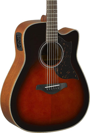 Yamaha A1M TBS 6-String RH Electric Acoustic Guitar in Tobacco Brown Sunburst