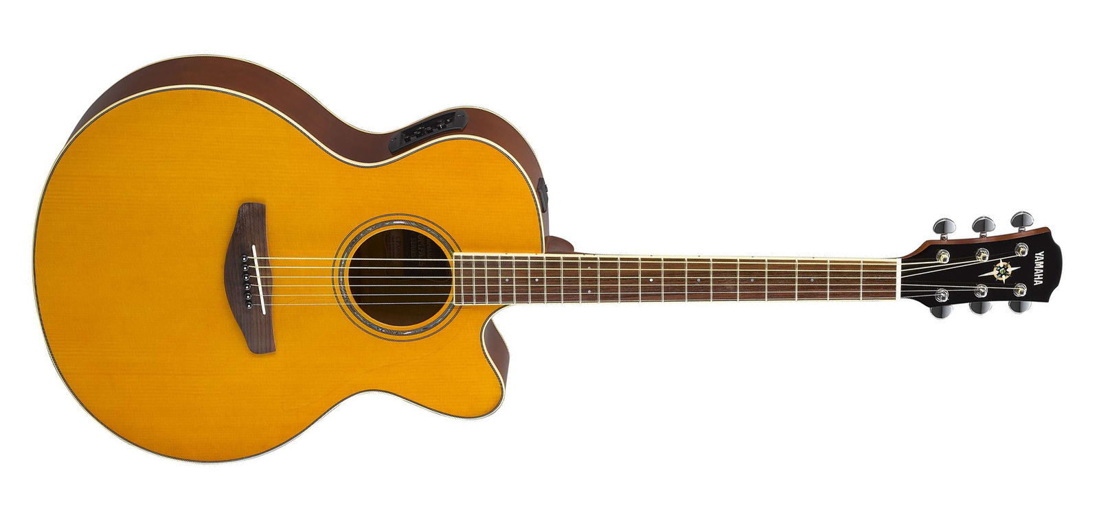 Yamaha CPX600 VT 6-String RH Electric-Acoustic Guitar in Vintage Tint