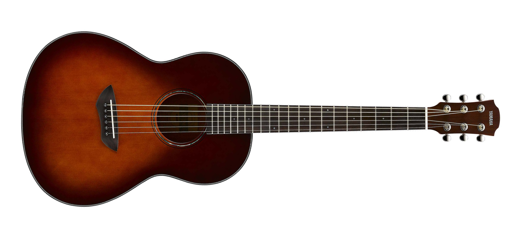 Yamaha CSF1M TBS 6-String RH Parlor Size Acoustic-Electric Guitar – Tobacco Brown Sunburst w/ Deluxe Gigbag