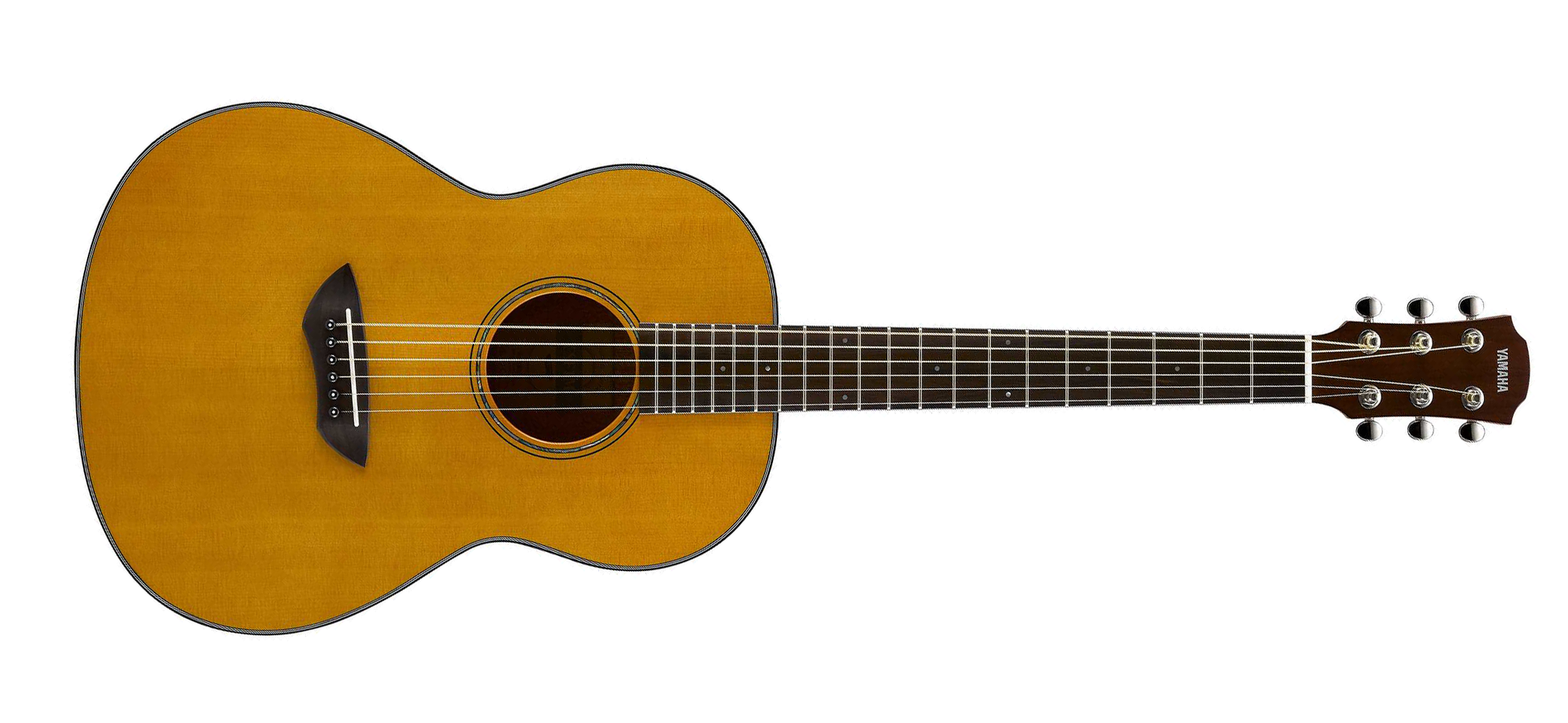 Yamaha CSF1M VN 6-String RH Parlor Size Acoustic-Electric Guitar in Vintage Natural w/ Deluxe Gigbag