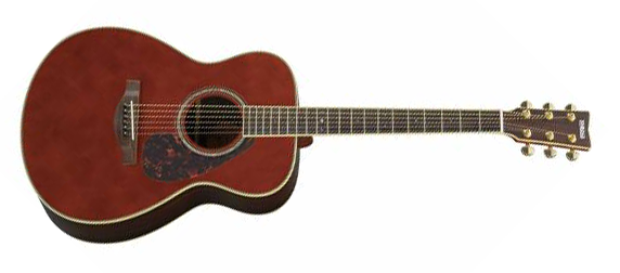 Yamaha LS6ARE DT 6-String RH LS6ARE Acoustic-Electric Guitar in Dark Tint w/ Case