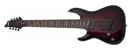 Schecter 2469-SHC Omen Elite-8 MS Black Cherry Burst 8-String LH Electric Guitar