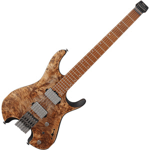 Ibanez Q52PBABS Q Series Antique Brown Stained 6 String Headless Electric Guitar with Gigbag