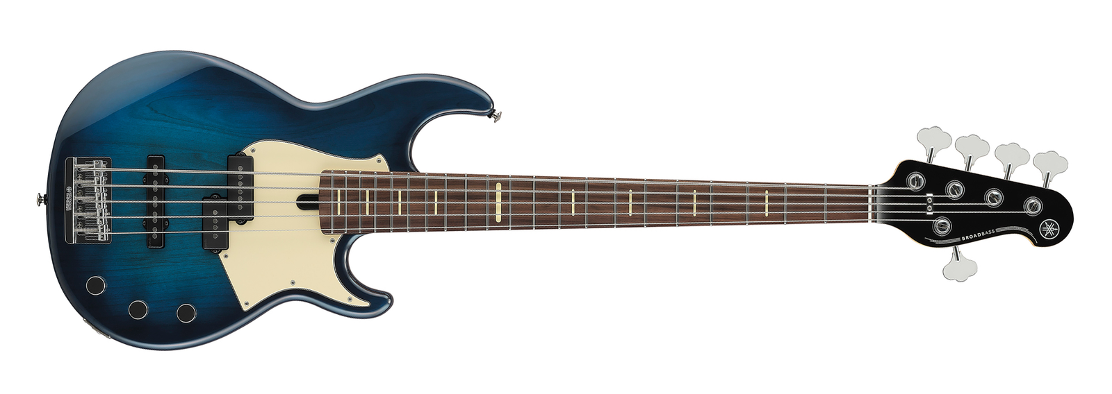 Yamaha BBP35II MBU BB Pro 35 Series Moonlight Blue 5 String RH Bass Guitar with hardshell