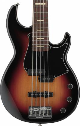 Yamaha BBP35II VS BB Pro 35 Series Vintage Sunburst 5 String RH Bass Guitar with hardshell