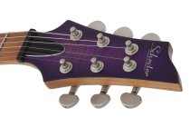 Schecter C-1 Standard Plus Electric Guitar, Transparent Purple Burst 3935-SHC