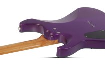 Schecter C-1 Standard Plus Electric Guitar, Transparent Purple Burst 3935-SHC