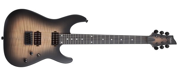 Schecter C-1 Standard Plus Electric Guitar, Ember Burst 3938-SHC