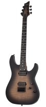 Schecter C-1 Standard Plus Electric Guitar, Ember Burst 3938-SHC