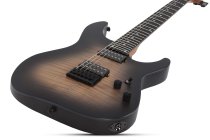 Schecter C-1 Standard Plus Electric Guitar, Ember Burst 3938-SHC