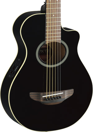 Yamaha APXT2 BL APXT Series 3/4 Size Black 6 String RH Acoustic Electric Guitar with Gigbag