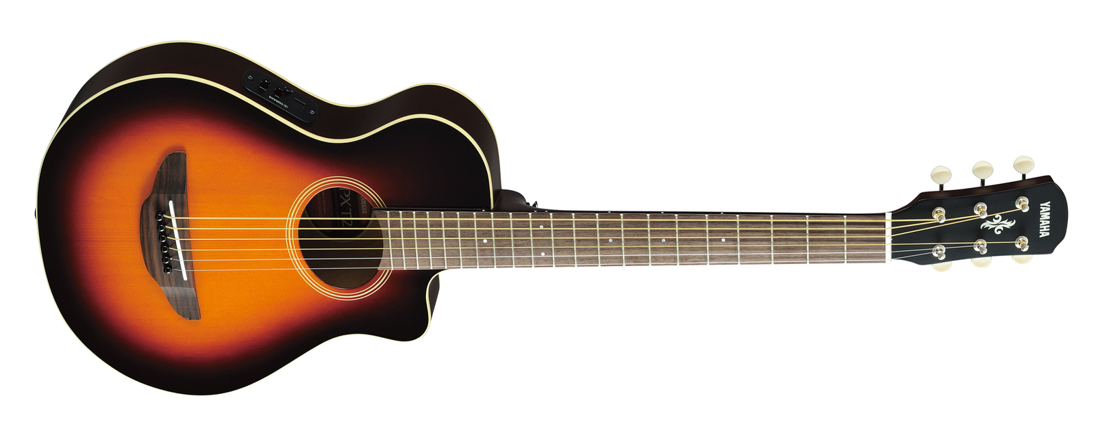 Yamaha APXT2 OVS APXT Series 3/4 Size Old Violin Sunburt 6 String RH Acoustic Electric Guitar with Gigbag