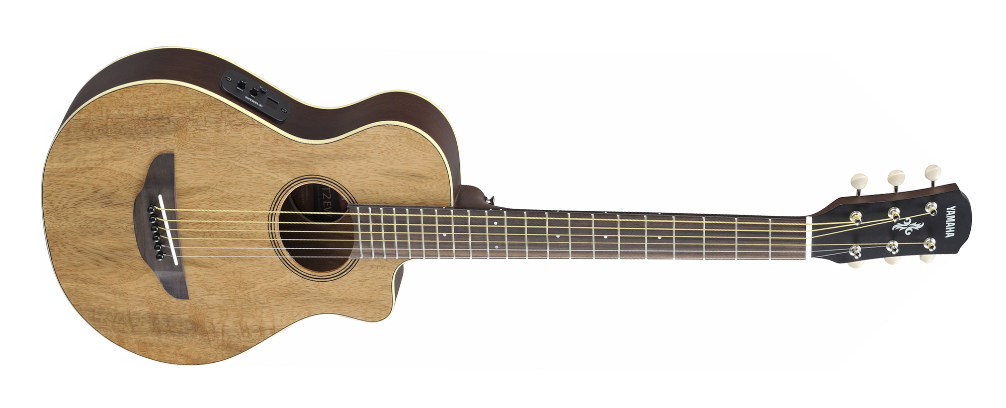 Yamaha APXT2EW APXT Series 3/4 Size Exotic Wood Natural 6 String RH Acoustic Electric Guitar with Gigbag