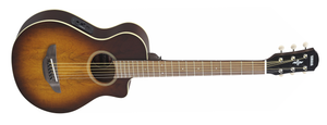 Yamaha APXT2EW TBS APXT Series 3/4 Size Exotic Wood Tobacco Brown Sunburst 6 String RH Acoustic Electric Guitar with Gigbag