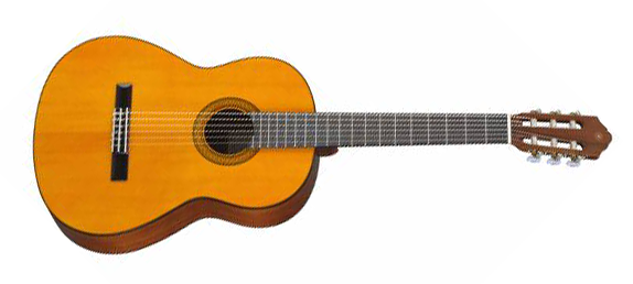 Yamaha CG102 CG Series Spruce Top 6 String RH Classical Acoustic Guitar