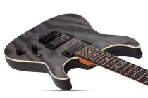 C-1 Standard Electric Guitar, Black Fade Burst Burl 3950-SHC